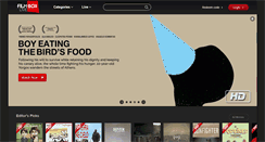 Desktop Screenshot of filmboxlive.com